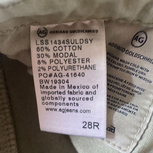 Adriano Goldschmied THE PRIMA cigarette legs    Size 28 light green - Picture 7 of 11